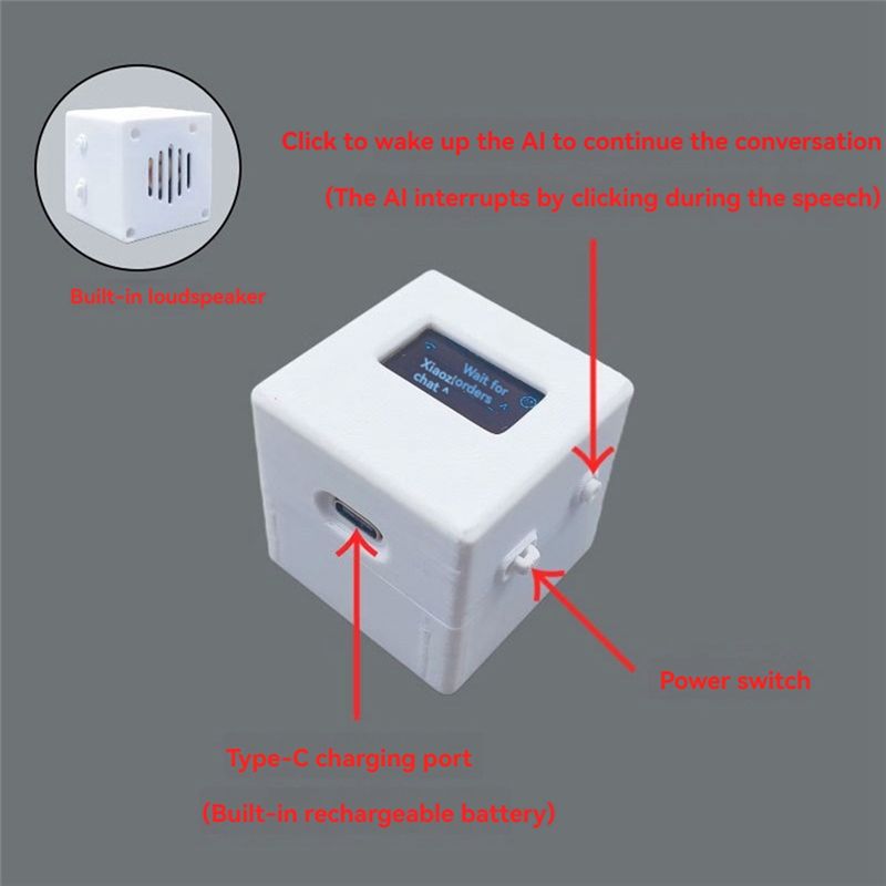 Smart-For Deepseek Xiaozhi AI  - огляд і ціна Oled Display 0.96