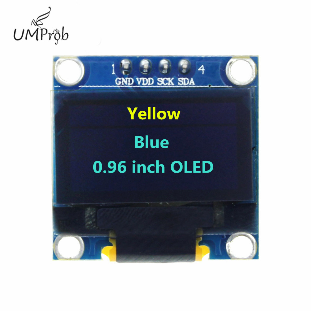 0.91 Inch 128x32 IIC I2C White - огляд і ціна Ssd1306