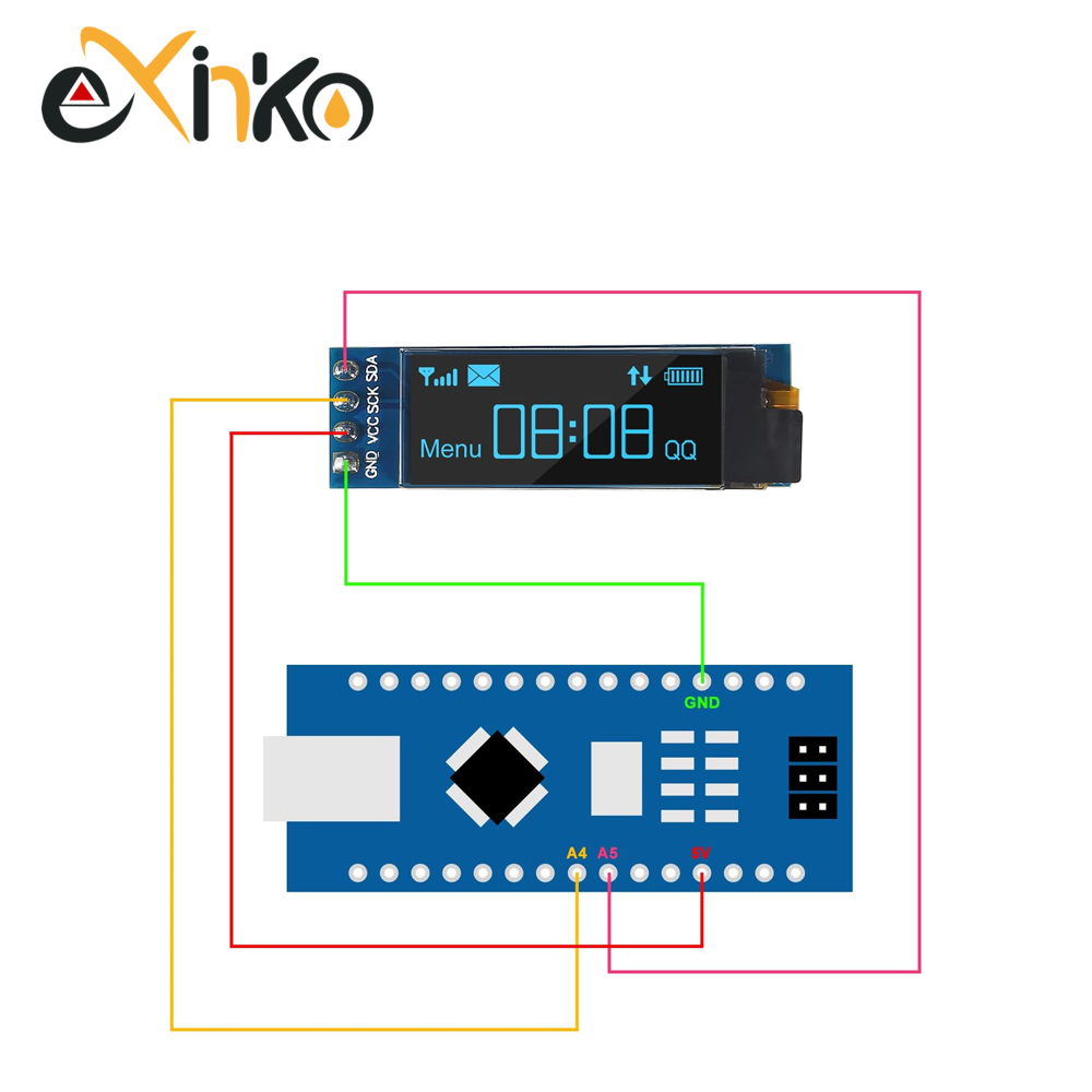1-10pcs 0.91 inch OLED Display - огляд і ціна Oled Display 0.96
