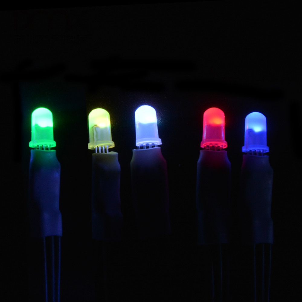RGB LED chips DC5V Diffused ro - огляд і ціна Neopixel