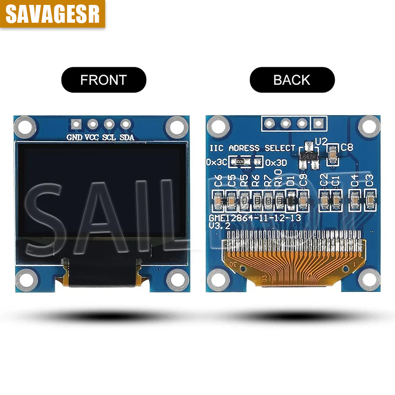 1-10PCS 0.96 Inch OLED Display - огляд і ціна Oled Display 0.96