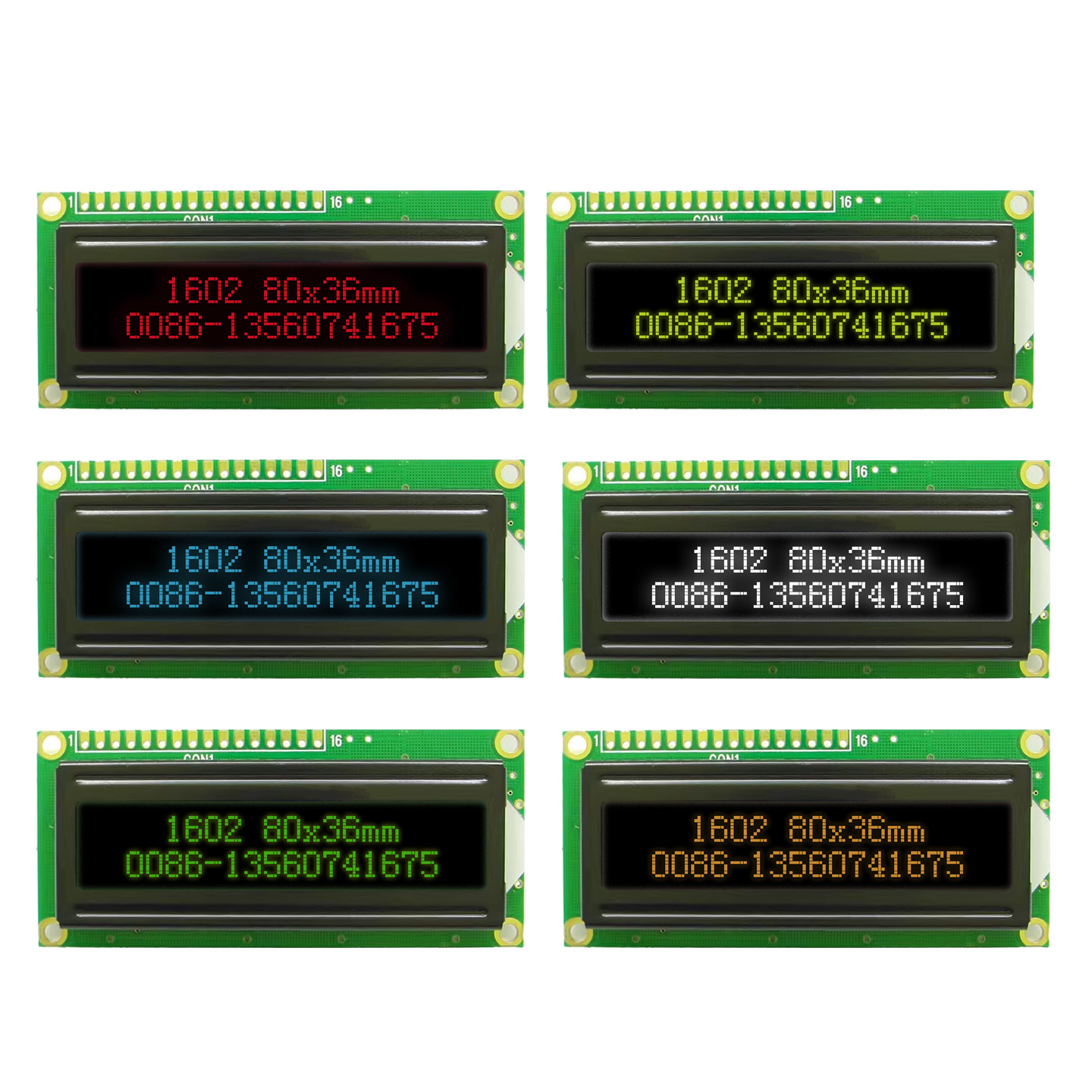 1602 16x2 1602A Lcd Display Mo - огляд і ціна Lcd 1602