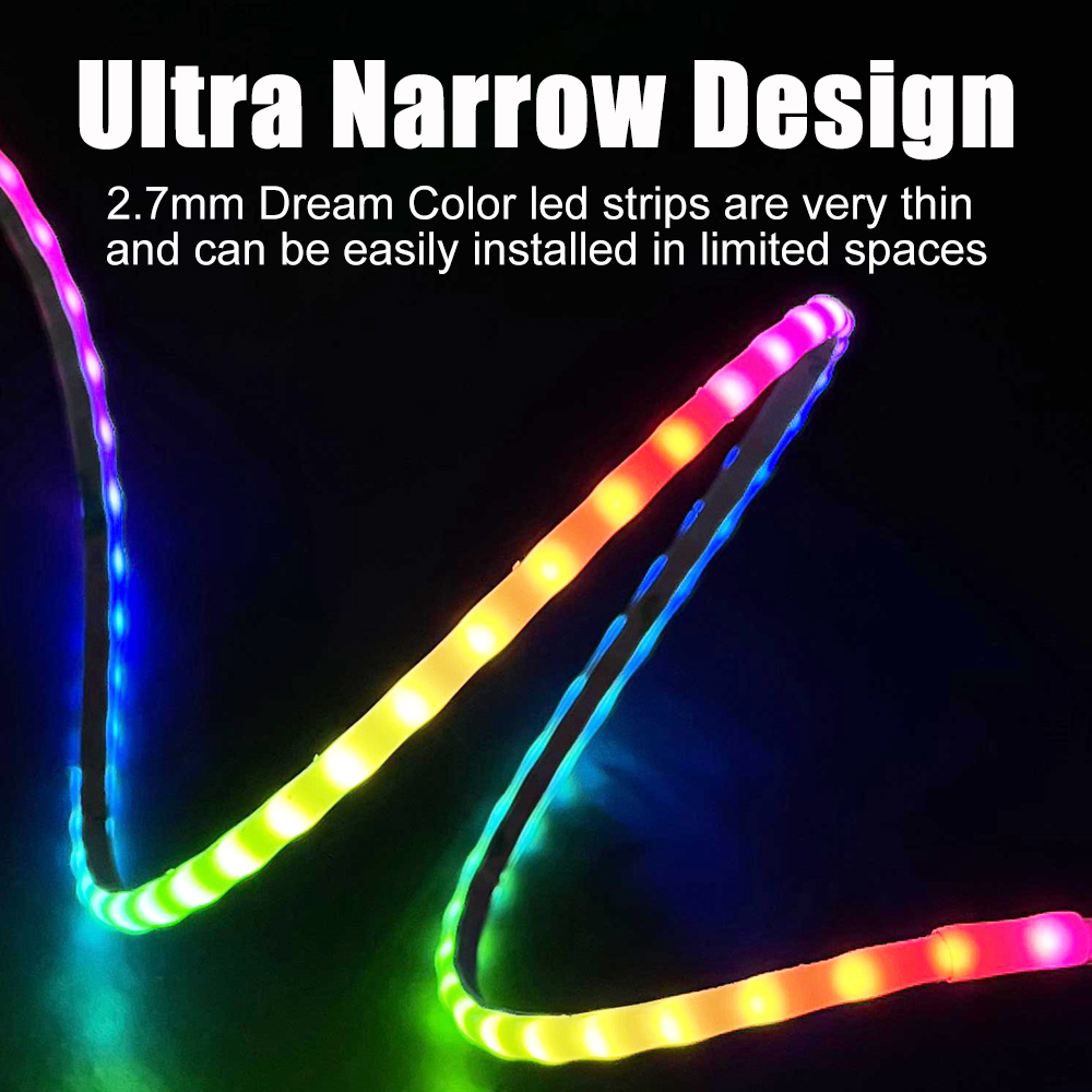 DC5V 2.7mm Ultra Narrow WS2812 - огляд і ціна Neopixel