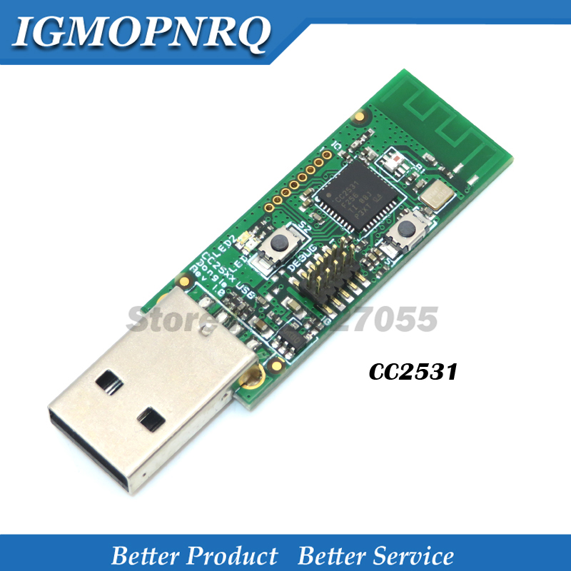 CC Debugger ZIGBEE emulator CC - огляд і ціна Zigbee Cc2531