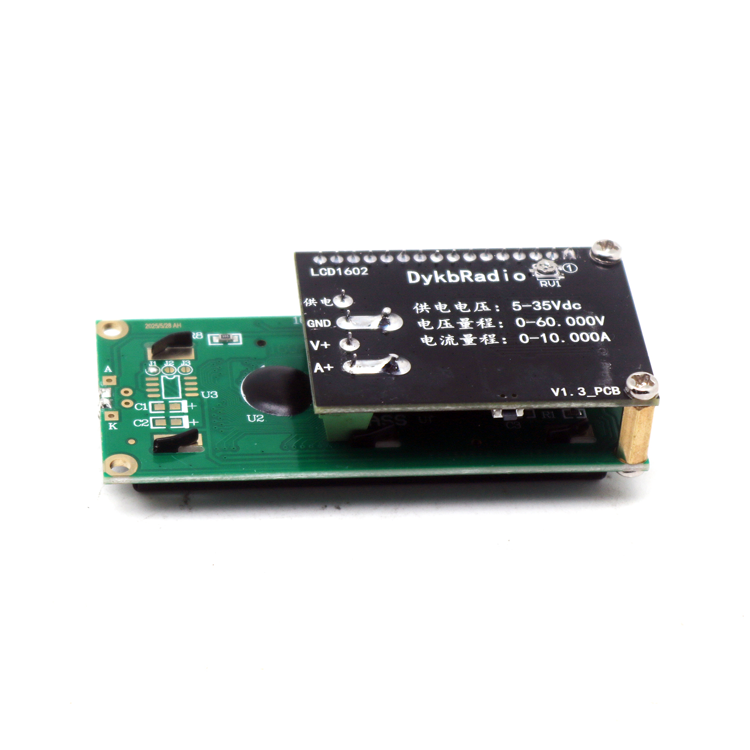 DC 0-60V 10A 1602 LCD Multifun - огляд і ціна Lcd 1602