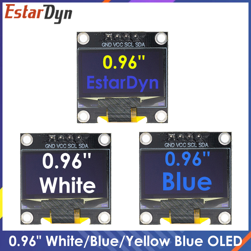 0.96 inch IIC SPI Serial 7/4Pi - огляд і ціна Oled Display 0.96