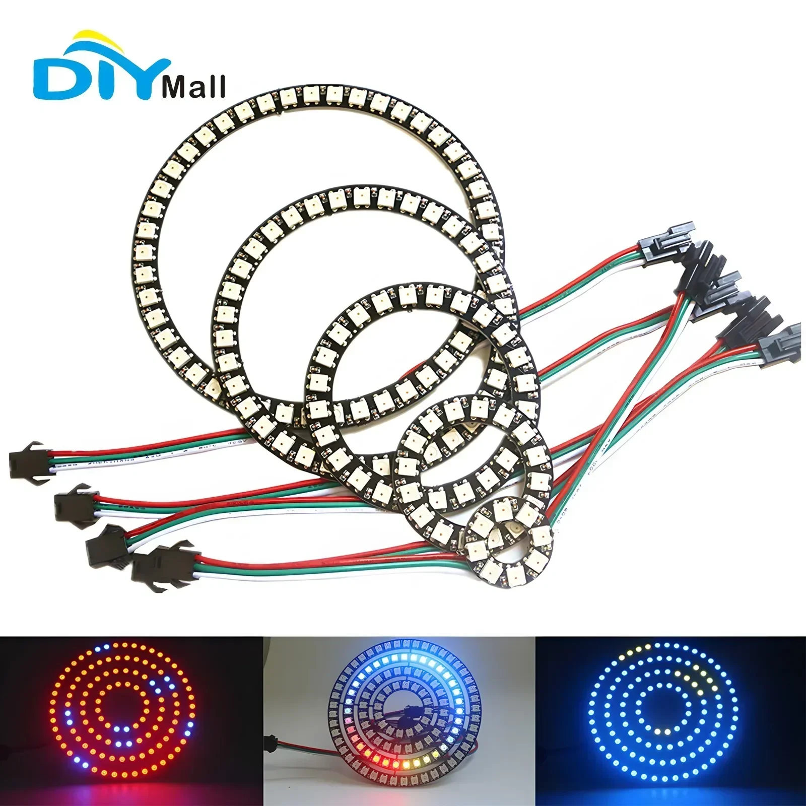 DIYmall WS2812B 5050 RGB LED R - огляд і ціна Ws2812B