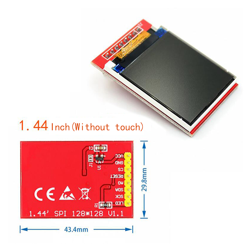 1.44/1.8/2.0/2.2/2.8 Inch TFT  - огляд і ціна Ili9341