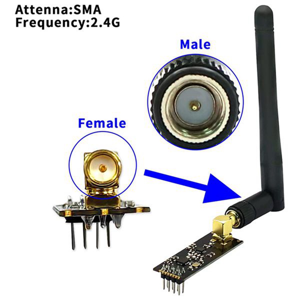 A99X NRF24L01+PA+ Wireless Tra - огляд і ціна Nrf24L01