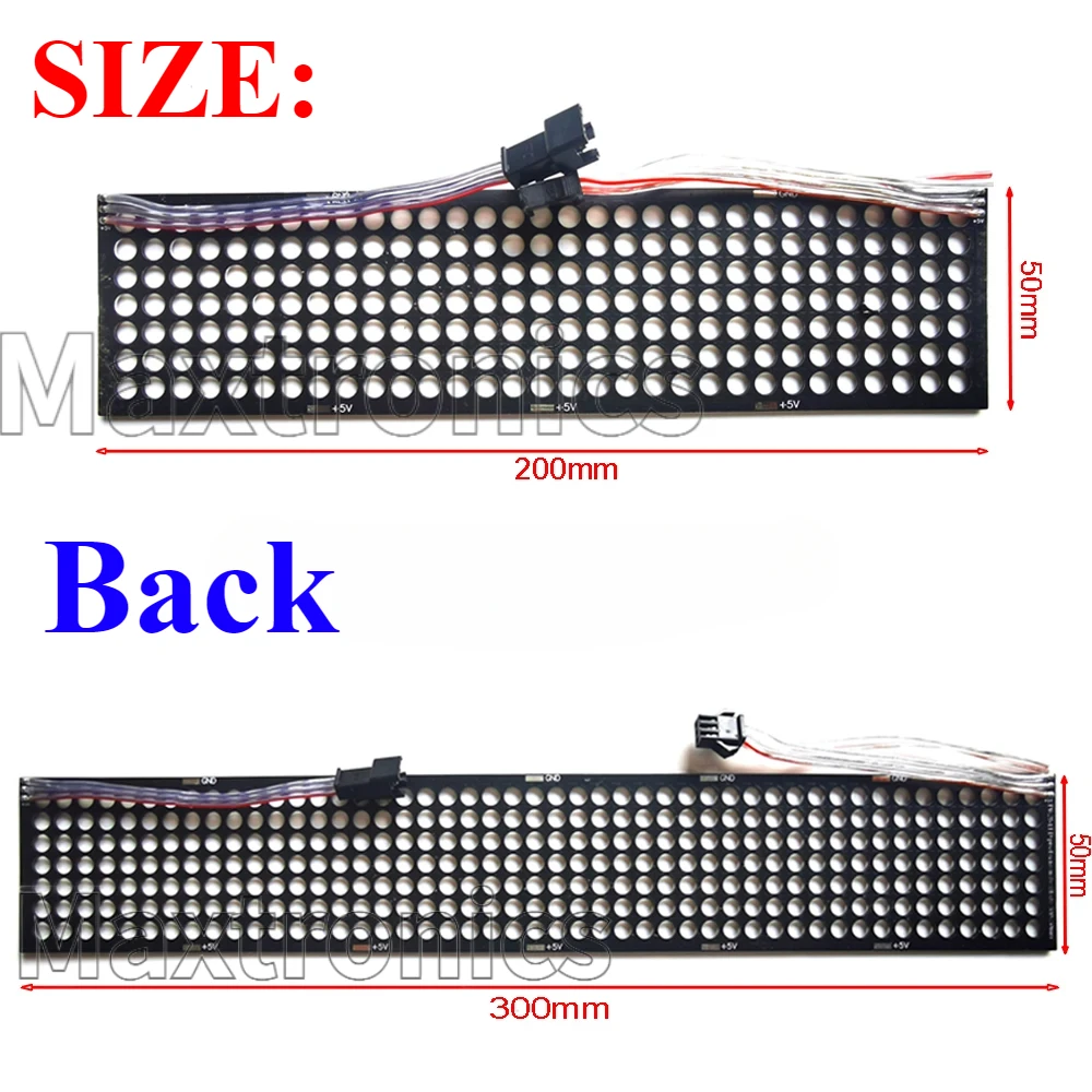 WS2812B LED Transparent Screen - огляд і ціна Ws2812B