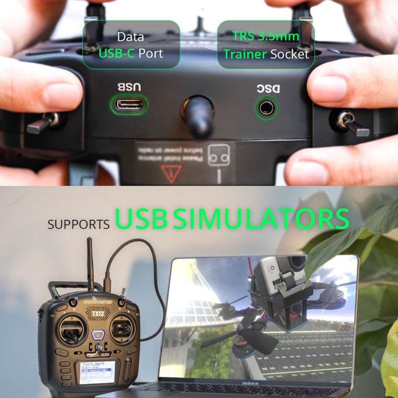 RadioMaster TX12 MKII ELRS Edg - огляд і ціна Ir Remote Module