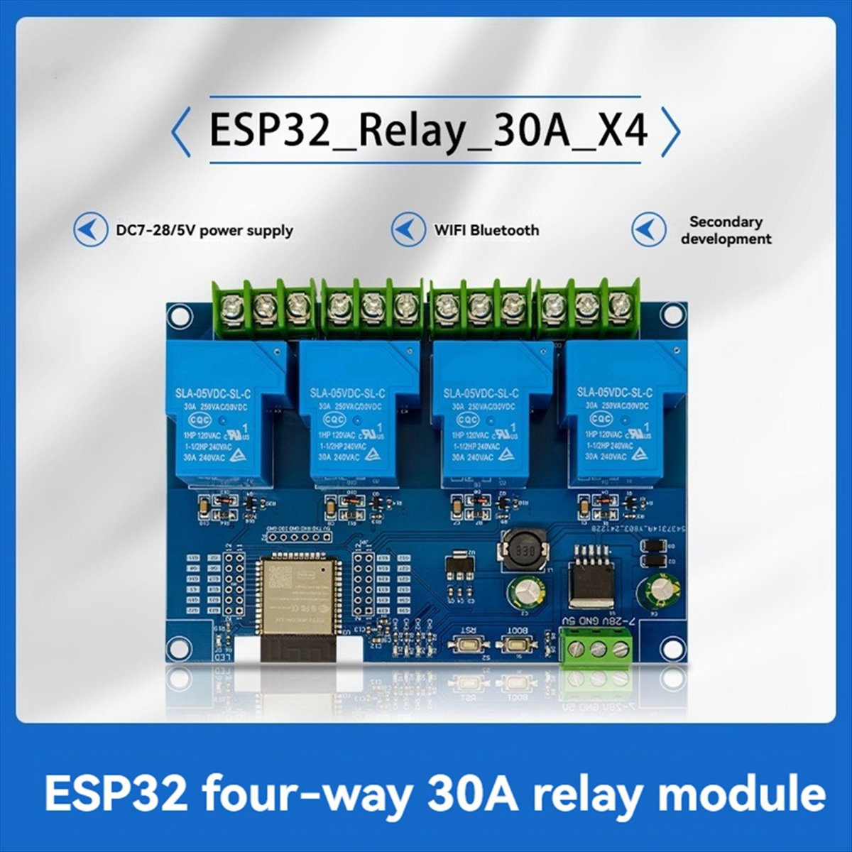 (AD11] 4 Channel Relay Module  - огляд і ціна Relay Module 4 Channel