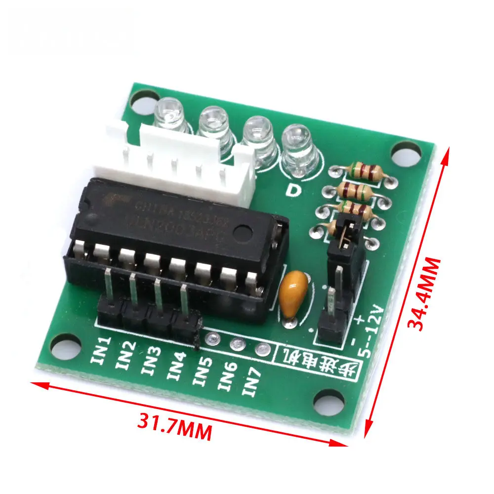 ULN2003 Driver  28BYJ-48 5V 4- - огляд і ціна Stepper Motor 28Byj