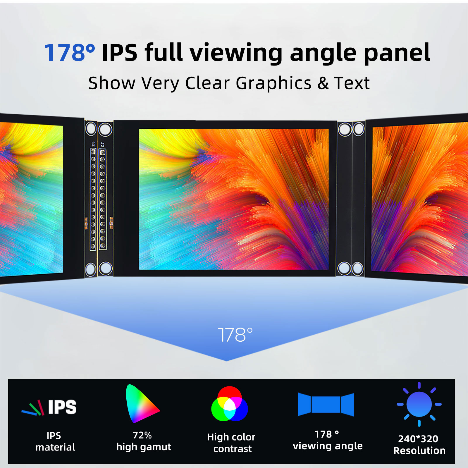 3.2inch SPI TFT LCD Screen Col - огляд і ціна Ili9341