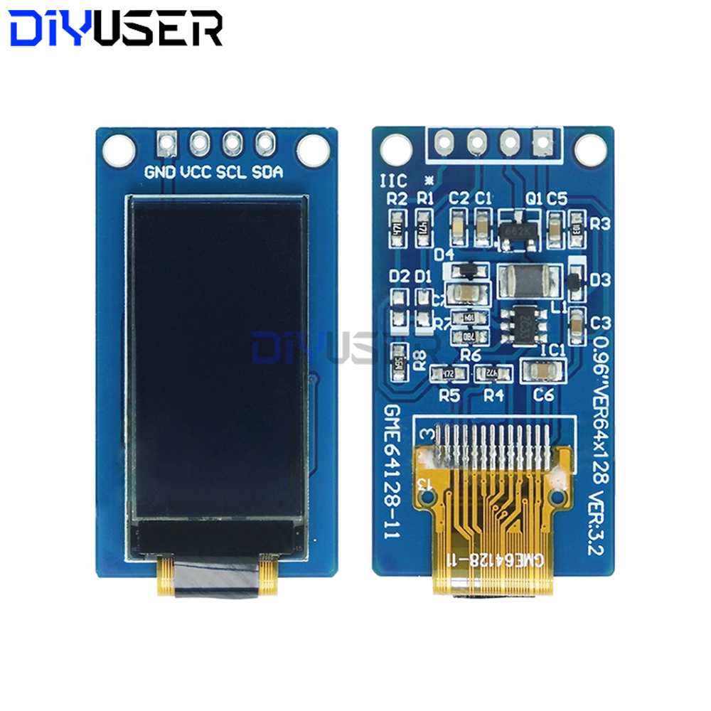 0.96 inch OLED Display 64x128  - огляд і ціна Oled Display 0.96