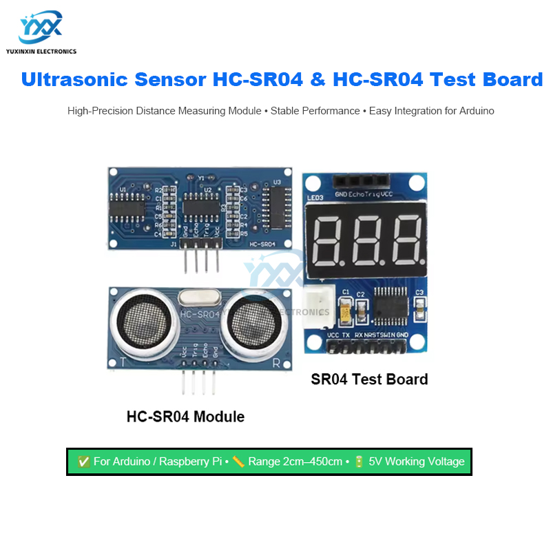 Ultrasonic Sensor HC-SR04 HCSR - огляд і ціна Ultrasonic Sensor Hc-Sr04