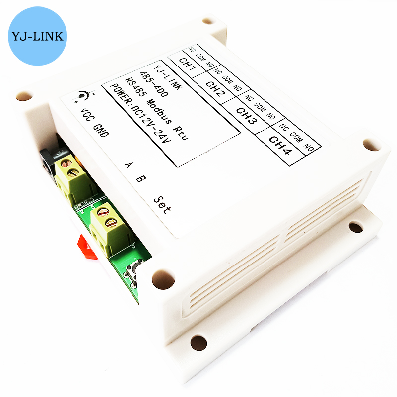 485-4DO RS485 4-channel Relay  - огляд і ціна Relay Module 4 Channel