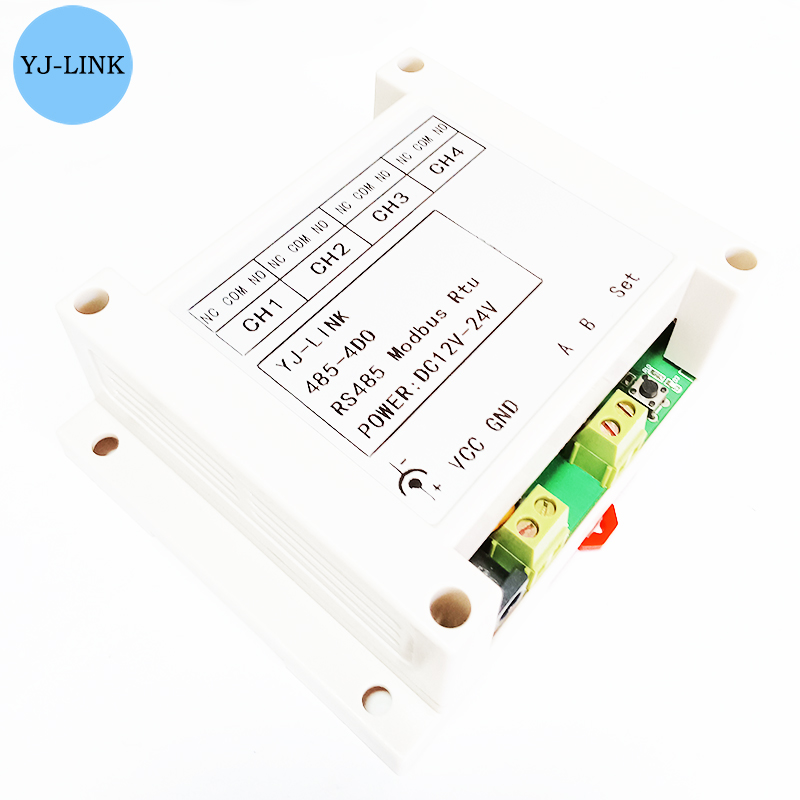 485-4DO RS485 4-channel Relay  - огляд і ціна Relay Module 4 Channel