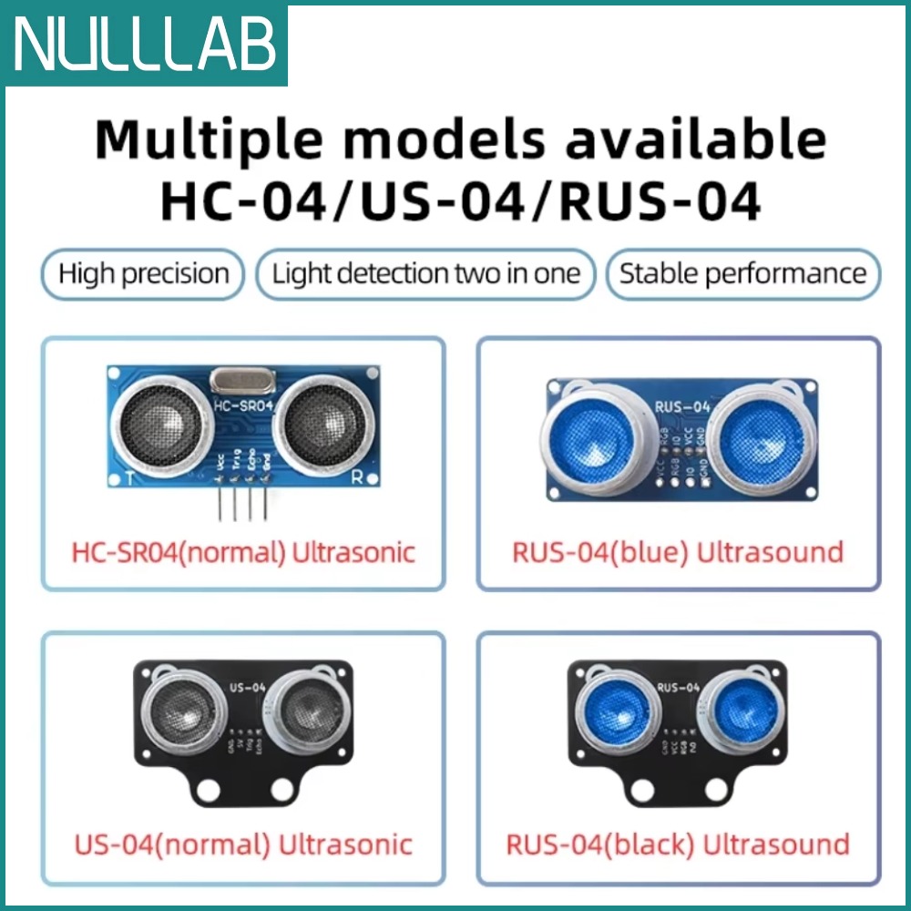 HC-SR04/RUS-04 Ultrasonic Modu - огляд і ціна Ultrasonic Sensor Hc-Sr04