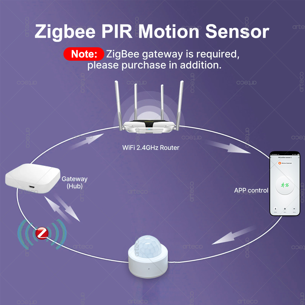 Zigbee 3.0 Mini PIR Motion Sen - огляд і ціна Pir Motion Sensor