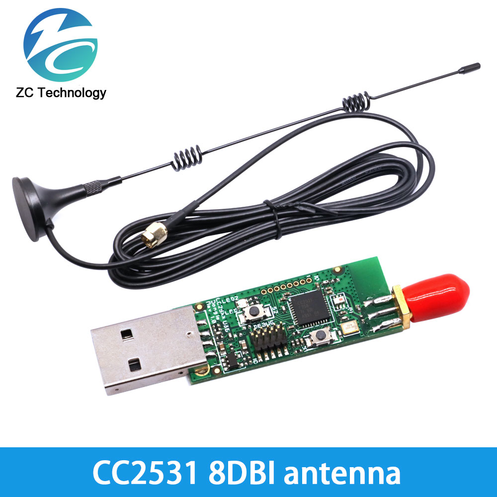Wireless Zigbee CC2531 CC2540  - огляд і ціна Zigbee Cc2531