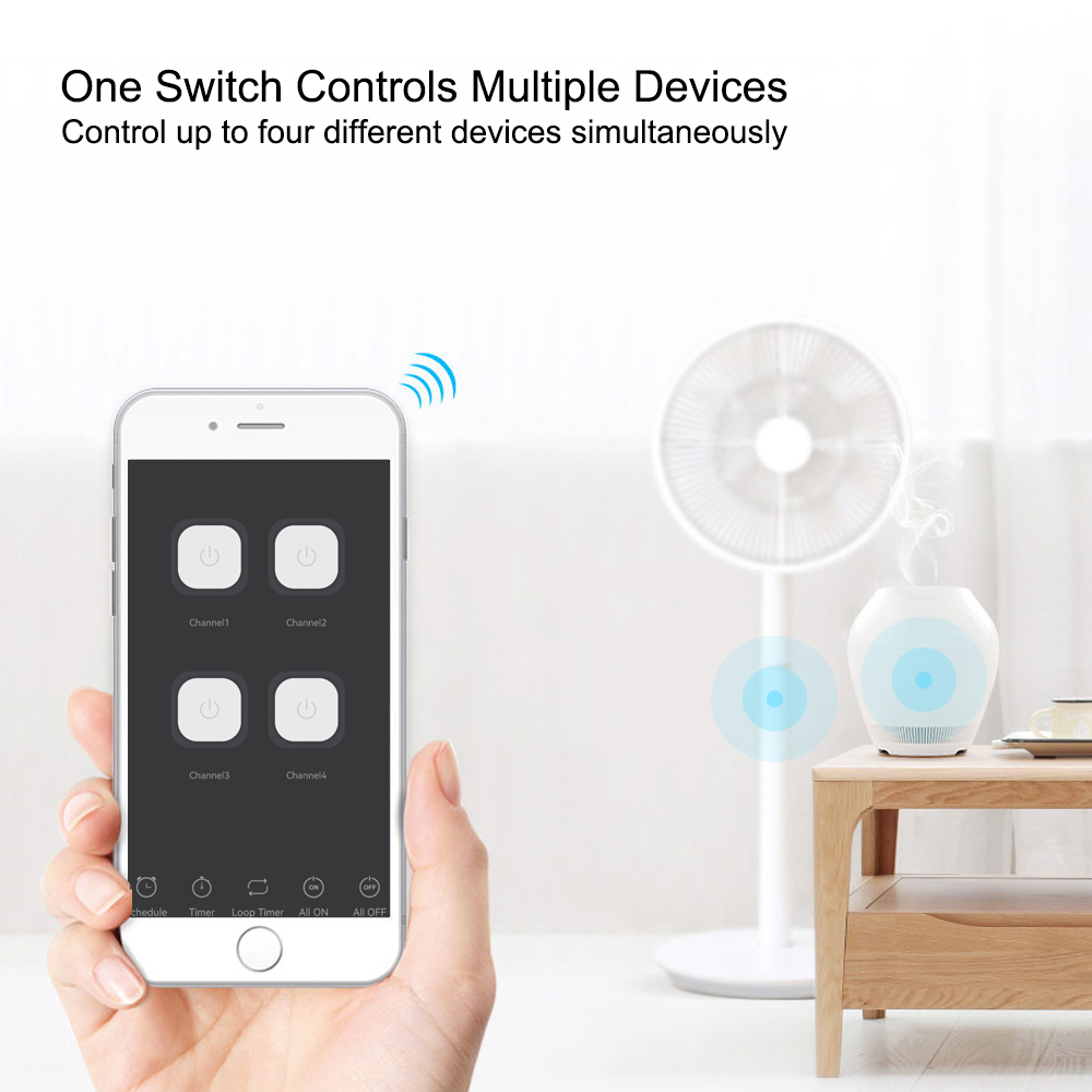 Smart Switch 4CH Relay Module  - огляд і ціна Relay Module 4 Channel