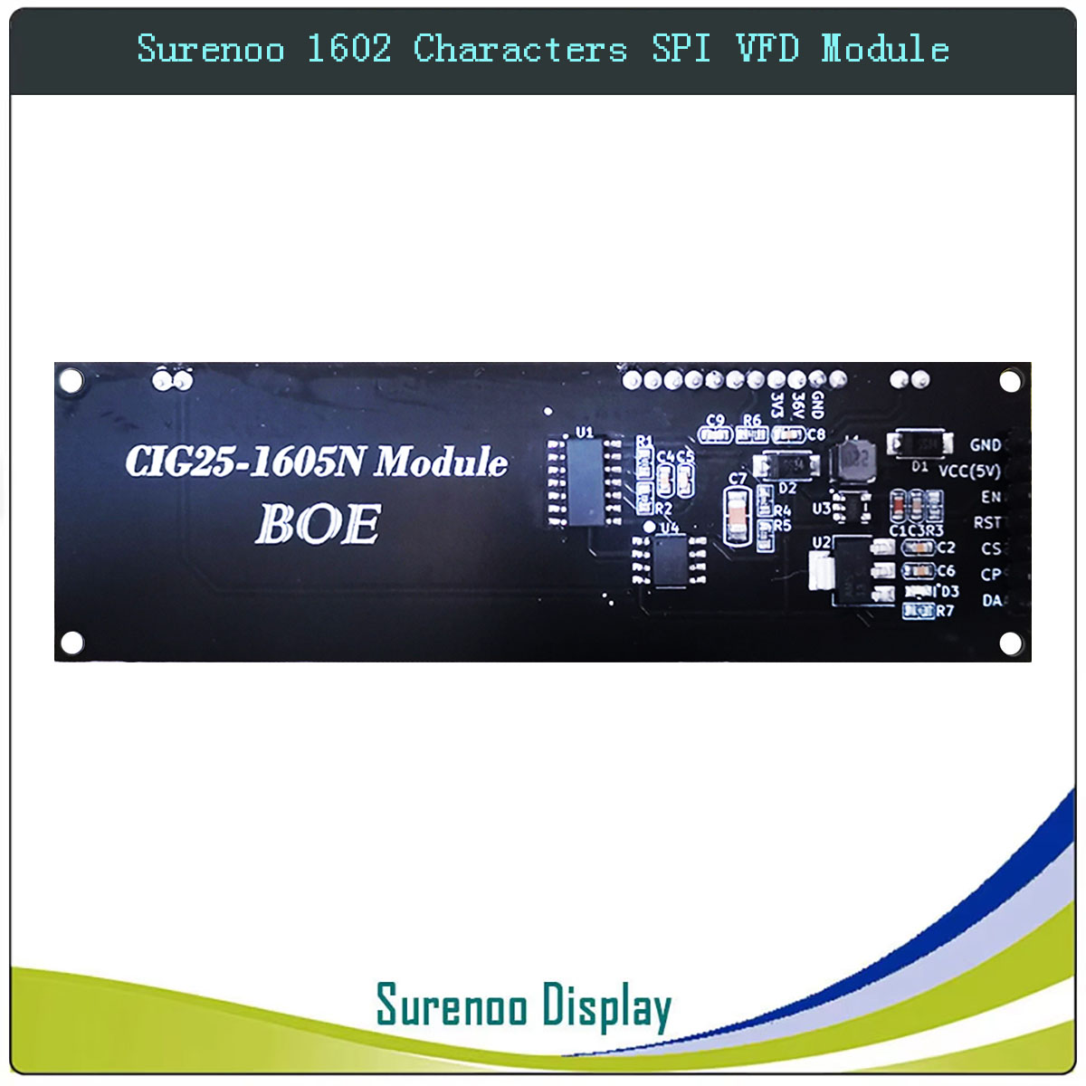 Surenoo 7P Serial SPI 1602 162 - огляд і ціна Lcd 1602