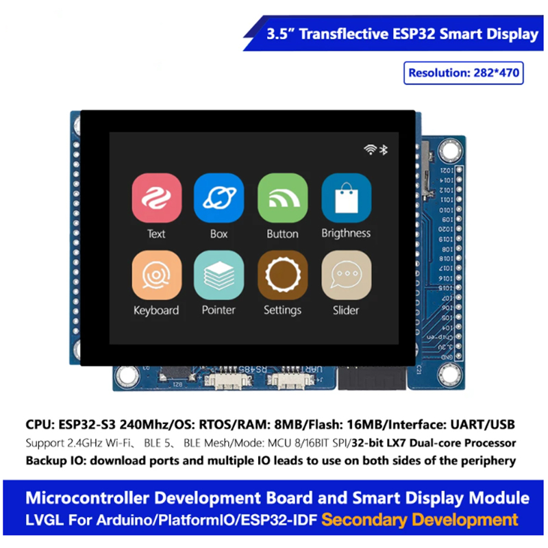 3.5 Inch Transflective TFT LCD - огляд і ціна Ssd1306