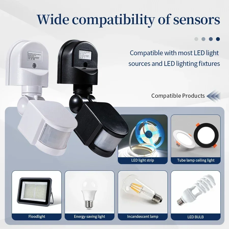 12V PIR Motion Sensor 110-240V - огляд і ціна Pir Motion Sensor
