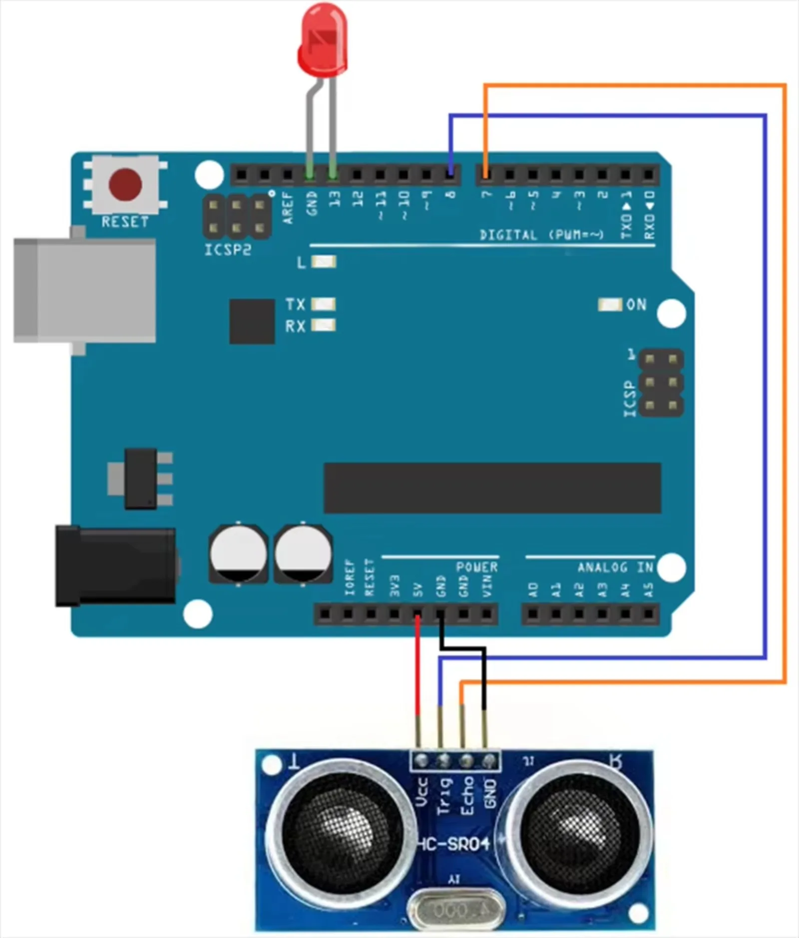 DIYmall HC-SR04 Ultrasonic Sen - огляд і ціна Ultrasonic Sensor Hc-Sr04